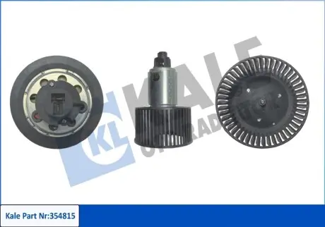 KALE VW Вентилятор радіатора Audi 100, 200 82 Kale 354815 Купити в Україні