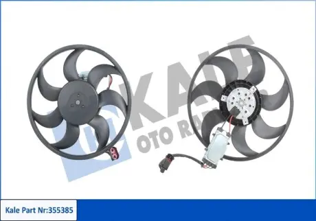 KALE VW Вентилятор радіатора Audi Q7,Porsche Cayenne,Touareg 3.0TDI/3.6 02 Kale 355385 Купити в Україні
