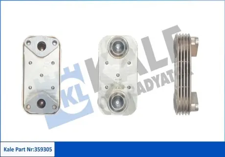 KALE CITROEN Масляний радіатор Jumper,Fiat Ducato,Iveco Daily III,Peugeot Boxer,Mitsubishi 3.0HDI 06 Kale 359305 Купити в Україні