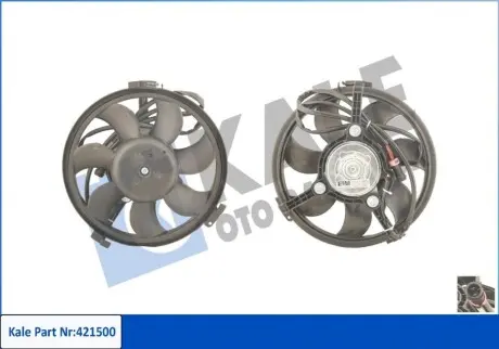 KALE VW Вентилятор радіатора Audi A4/6/8, Passat 1.6/2.8 95 Kale 421500 Купити в Україні