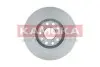 Диск гальмівний (задній) Audi A3/Skoda Octavia/Superb/VW Golf/Passat 03- (282x12) (з покр.) (повний) KAMOKA (1031005) зображення 2