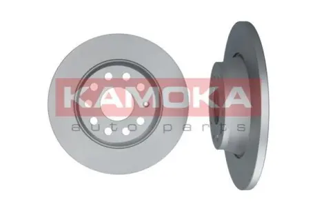 Диск гальмівний (задній) Audi A3/Skoda Octavia/Superb/VW Golf/Passat 03- (282x12) (з покр.) (повний) KAMOKA 1031005