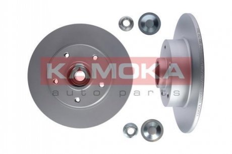 Тормозные диски с подшипником крашеные. RENAULT MEGANEIII 08- KAMOKA 1031066 (фото 1)