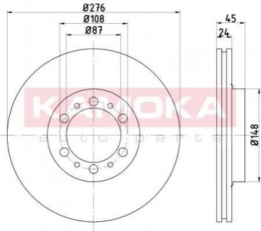 Автозапчасть KAMOKA 1031141