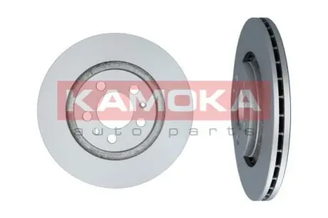 Диск гальмівний (передній) Audi A3/koda Octavia/VW Bora/Golf IV (280x22) 96-10 (з покриттям) (вентильований) KAMOKA 1031856 Купити в Україні