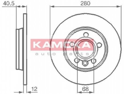 Тормозные диски KAMOKA 1032024