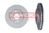Диск гальмівний (передній) Honda Jazz II 02-08 (240x21) (з вентиляцією) KAMOKA (103221) зображення 1