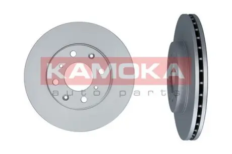 Диск гальмівний (передній) Honda Jazz II 02-08 (240x21) (з вентиляцією) KAMOKA 103221