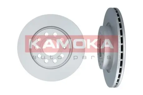 Диск гальмівний (передній) Audi A3/Seat Leon/Skoda Octavia/VW Caddy/Golf 04- (280x22)(з покр.)(вент.) KAMOKA 1032446 Купити в Україні