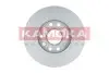 Диск гальмівний (задній) Audi A3/Skoda Octavia/VW Caddy/Golf/Touran 03-15 (256х12) (з покр) (повний) KAMOKA (1032552) зображення 2
