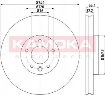 Автозапчасть KAMOKA 103319