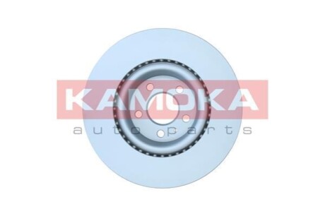 Диск тормозной (передний) Audi A4/A5/Q5 15-(338х30) (с покрытием) (вент.) KAMOKA 103631 (фото 1)