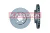 Фото Диск гальмівний (передній) Audi A1/Seat Ibiza/VW Polo 17- (256x22) (з покриттям) (вентильований) KAMOKA (103639) зображення 1