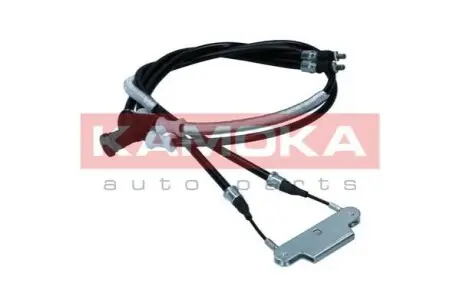 Трос ручника (задній) Opel Vectra C 98- (1630/1573mm) KAMOKA 1190458