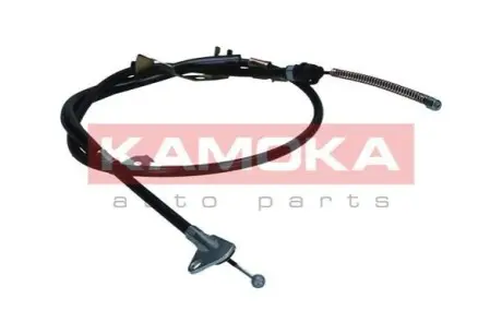 Трос ручника (задній) (R) Citroen C1/Peugeot 107/Toyota Augo 05- (1480/1235mm) KAMOKA 1190692 Купити в Україні
