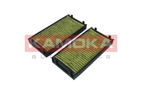 Фільтр салону BMW X5 (E70/F15)/X6 (E71/E72) 2.0-4.8 07- (вугільний) (2шт) KAMOKA 6080061