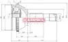 Фото Шарнирный набор CITROEN/FIAT/PEUGEOT,CN KAMOKA (6506) изображение 1