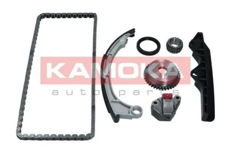 Комплект ланцюга ГРМ Nissan Micra 1.2/1.4 16V 03-10 KAMOKA 7001690 Купити в Україні