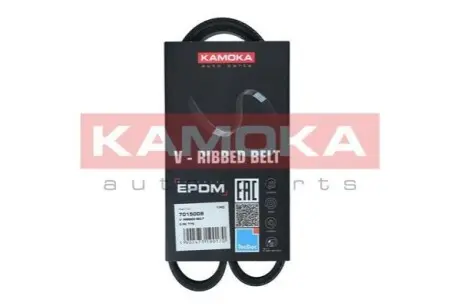Ремінь генератора Renault Laguna 3.0 93-01/Fiat Panda/Punto 0.9 12-/Peugeot 1.5D 94-04 (5PK755) KAMOKA 7015009
