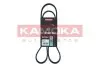 Ремінь генератора Opel Combo 1.6i/Astra G 1.4-1.8 98- (EPDM) KAMOKA (7015051) зображення 1