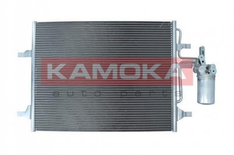 Радиатор кондиционера (без осушителя) Volvo S60/V60/XC60 10- KAMOKA 7800055 (фото 1)