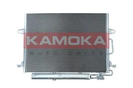 Радіатор кондиціонера (з осушувачем) MB E-class (W211) 1.8-5.5 02-08 M272/OM642/M113 KAMOKA 7800221 Купити в Україні