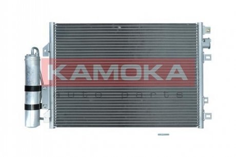Радиатор кондиционера NISSAN KUBISTAR 03-10/RENAULT KANGOO 97- KAMOKA 7800233 (фото 1)
