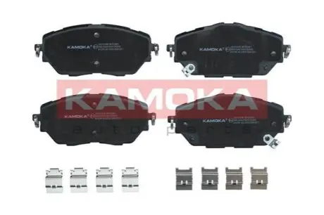 Комплект тормозных колодок, дисковый тормоз KAMOKA JQ101006 Купити в Україні