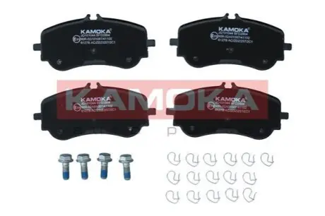 Комплект тормозных колодок, дисковый тормоз KAMOKA JQ101044 Купити в Україні