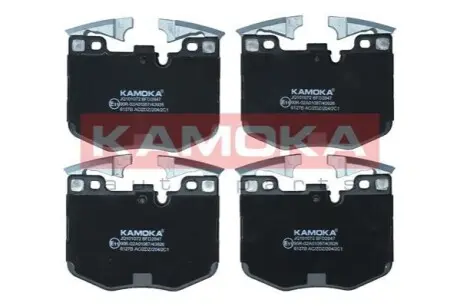 Колодки гальмівні (передні) BMW 3 (G20) 18-/5 (G30/F90)/7 (G11/G12) 15- (Brembo) ATE Ceramic KAMOKA JQ101072 Купити в Україні