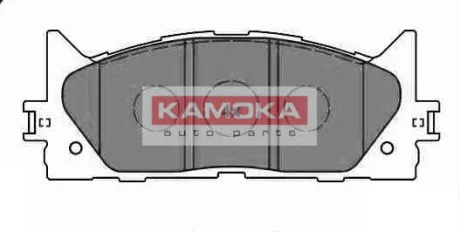 Тормозные колодки, дисковое тормоз (набор) KAMOKA JQ101107