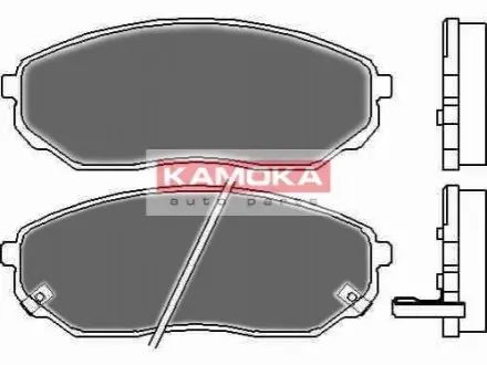 Гальмівні колодки, дискове гальмо (набір) KAMOKA JQ101115 Купити в Україні