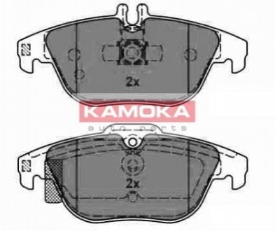 Гальмівні колодки задні DB W204 - (0054200720, 0054204320, 0054208120) KAMOKA JQ101117 (фото 1)