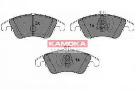 Тормозные колодки, дисковый тормоз.) KAMOKA JQ101119