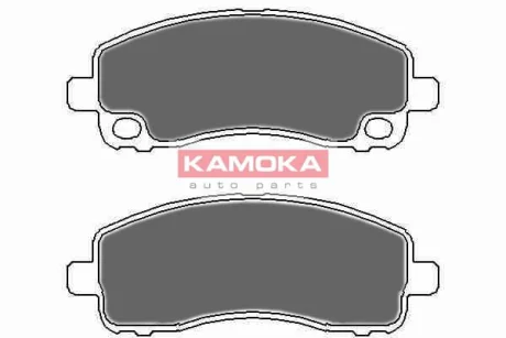 Тормозные колодки, дисковое тормоз (набор) KAMOKA JQ101121