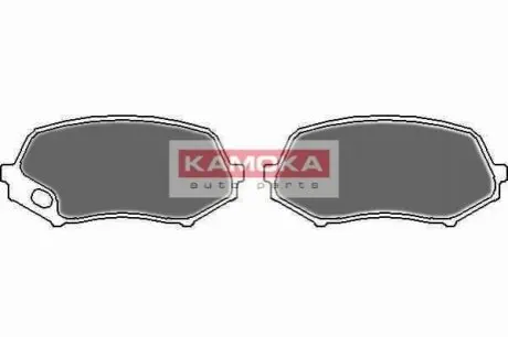 Гальмівні колодки, дискове гальмо (набір) KAMOKA JQ101123 Купити в Україні