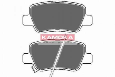 Тормозные колодки, дисковый тормоз.) KAMOKA JQ101129 (фото 1)