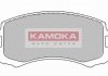 Гальмівні колодки, дискове гальмо (набір) - KAMOKA JQ101130 (MN116604, MR569225)