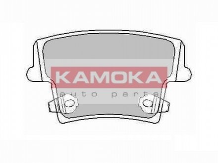 Тормозные колодки, дисковый тормоз.) KAMOKA JQ101132 (фото 1)
