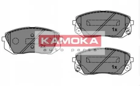 Колодки гальмівні (передні) Hyundai Tucson 15-/ I40 11-/ IX35 10-/ Kia Sportage 04- (Sumitomo) KAMOKA JQ101149 Купити в Україні