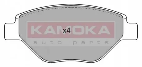 Тормозные колодки, дисковый тормоз.) KAMOKA JQ101153 Купить в Украине