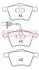 Фото Колодки гальмівні (передні) Seat Alhambra/VW Sharan 1.8-1.9TDI 95-10 (Ate) (18.5x156.3x78.7) KAMOKA (JQ101165) зображення 1