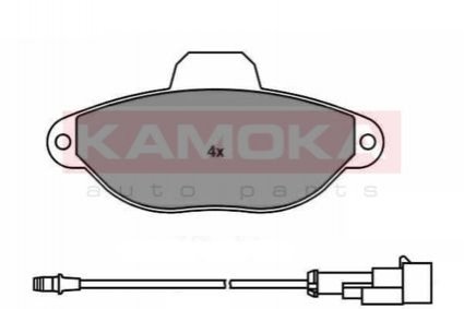 Тормозные колодки, дисковый тормоз.) KAMOKA JQ1011850