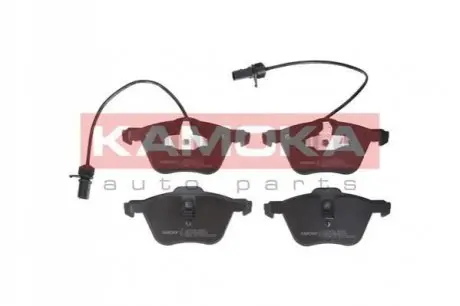 Колодки гальмівні (передні) Ford Galaxy 95-06/Seat Alhambra/VW Sharan 95-10/VW T4 90-03 (+датчики) KAMOKA JQ101198