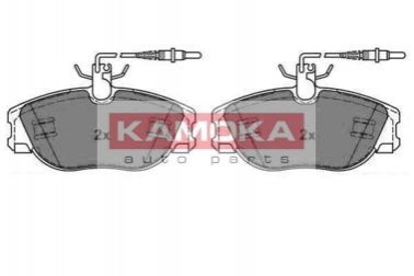 Гальмівні колодки, дискове гальмо (набір) - (425109, 425110, 77362237) KAMOKA JQ1012000 (фото 1)