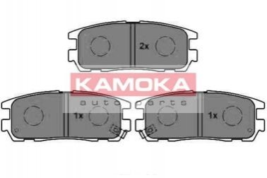 Гальмівні колодки, дискове гальмо (набір) - (1605851) KAMOKA JQ1012034 (фото 1)