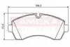 Фото Колодки тормозные (передні) MB Sprinter (906,907,910) 210-519CDI/VW Crafter 30-35/30-50 06-(спарка) KAMOKA (JQ1012089) зображення 1