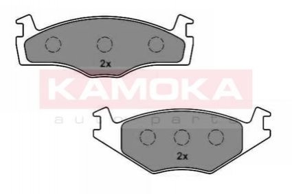 Тормозные колодки, дисковый тормоз.) KAMOKA JQ1012144