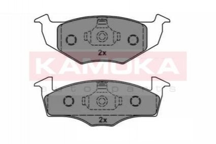 Тормозные колодки, дисковый тормоз.) KAMOKA JQ1012202