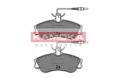 Гальмівні колодки, дискове гальмо (набір) KAMOKA JQ1012224 Купити в Україні